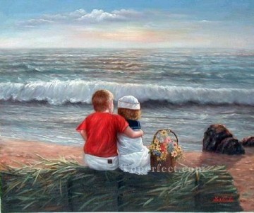 yxr063aD impressionism children Oil Paintings